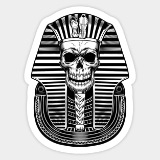 Pharaoh Skull Sticker